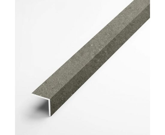 Декоративный алюминиевый угол Лука 30x30x1,5 мм, бетон классик УТ000077776 