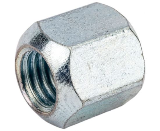 Гайка Море-Метизов DIN 6330, класс прочности 10, цинк, М12, 10 шт. GAYKA6330CM1210M 