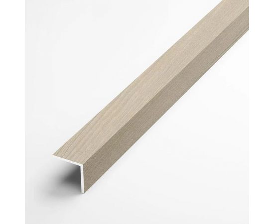 Декоративный алюминиевый угол Лука 20x20x1,5 мм, сосна жемчужная УТ000077752 