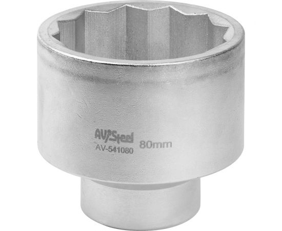Головка двенадцатигранная (80 мм; 1""DR) AV Steel AV-541080 
