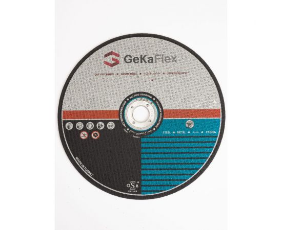 Круг отрезной по металлу Flex 125x1.6x22.2 мм, 50 шт Geka 501251622 