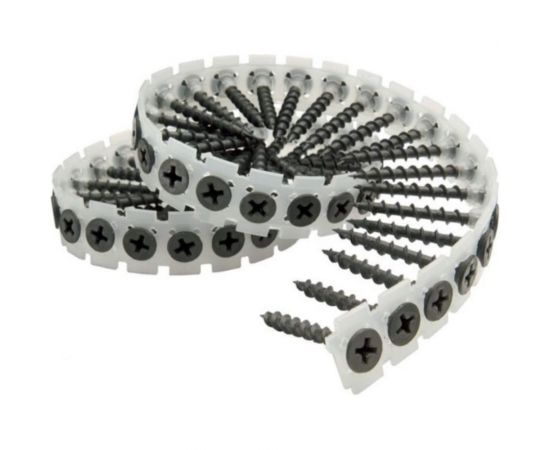 Лента шурупов для ДВП (1000 шт; 3.9х41 мм) покрытие ""Dacromate"" Makita F-31809 