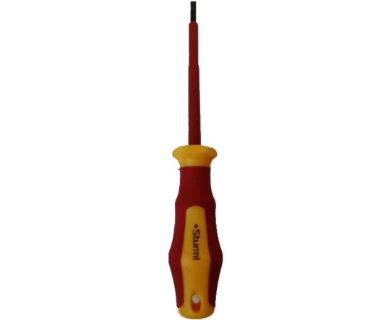 Отвертка Sturm 1040-17-SL6-150 шлиц, ДИЭЛЕКТРИЧЕСКАЯ, эрго ручка, SL6,5х150мм 