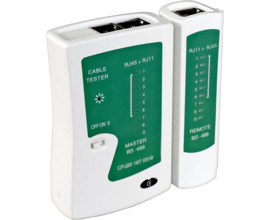 Сетевой тестер ExeGate NS-468 для RJ-45/RJ-11/RJ-12271121 