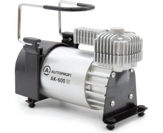 Воздушный компрессор AUTOPROFI 60 л./мин., 12v/23a, 280w, шланг 3 м., шнур питания 3 м., питание от акб, клапан для регулир. давления, набор из 4-х переходников для надувн. изделий, сумка AK – изображение 2