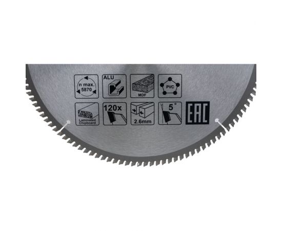 Диск пильный универсальный D-65660 (260х30х2.6 мм; 120Т) Makita 199175 – изображение 2