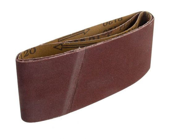 Лента абразивная (3 шт; 75х457 мм; Р120) EDGE by PATRIOT 820010005 – изображение 2