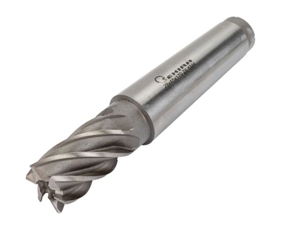Фреза концевая (28х45х170 мм; z=6; КМ4; Р6М5) Sekira 36428 – изображение 2