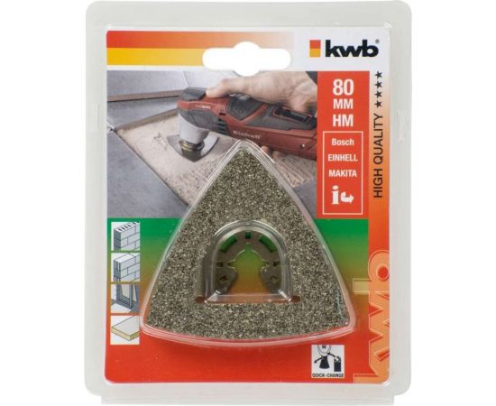 Рашпиль треугольный твердосплавный (80 мм) KWB 709544 – изображение 2