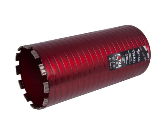 Сверло алмазное сегментное по армированному бетону Extra Line Titan САСС 42x450x4 мм, 1 1/4UNC Diam 313032 – изображение 2