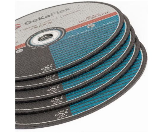 Круг отрезной по металлу Flex 125x1.6x22.2 мм, 50 шт Geka 501251622 – изображение 2