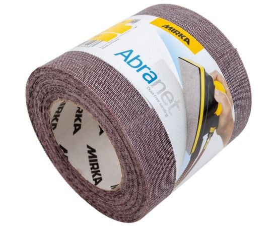 Лист шлифовальный на сетчатой основе ABRANET (10 м; 115 мм; P120) MIRKA 545BY001123R – изображение 3