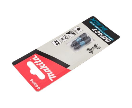 Насадка Impact PH2 2 шт, 25 мм, C-form Makita B-63616 – изображение 4