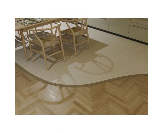 Порог гибкий с крепежом GRACE смарт профайл 3 м 450 ясень шимо светлый УТ000078861 – изображение 4