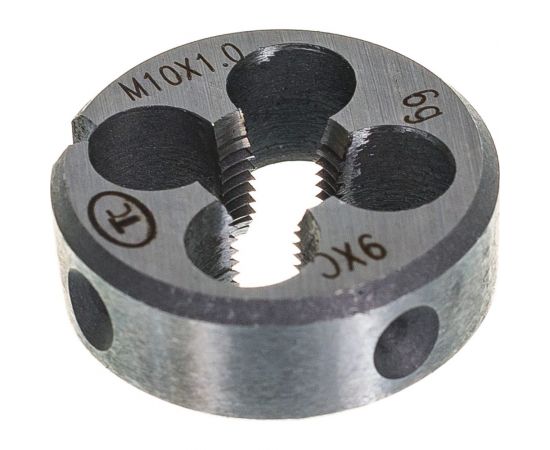 Метрическая плашка М10.0х1.0, 9ХС ТехноСталь t240046 – изображение 4