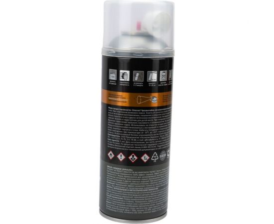 Аэрозольная эмаль DETON алюминий ART 520 мл 126924 – изображение 4