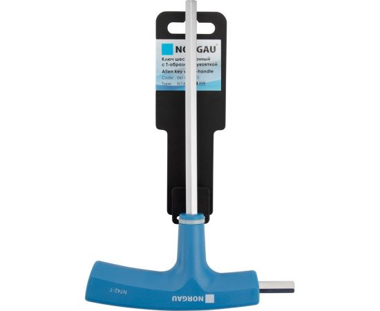 Шестигранный ключ NORGAU Т-образный 7 мм 061009070 – изображение 6