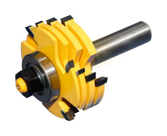 Фреза кромочная фальцевая (50.8 мм; хвостовик 12 мм; 4 диска) Энкор 10560 