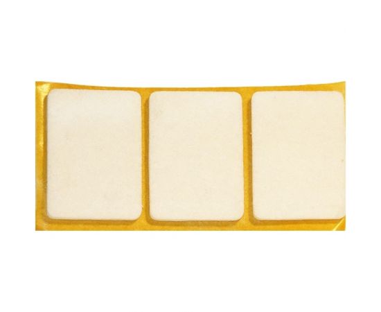 Самоклеящийся фетровый пункт Невский Крепеж 25x50, белый, 6 шт. пакет нк 801775 