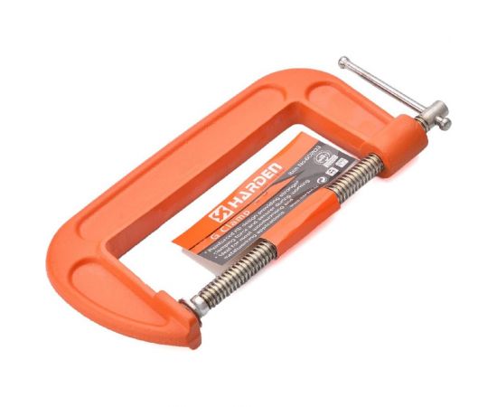 G-образная усиленная струбцина HARDEN, 200 мм 600204 