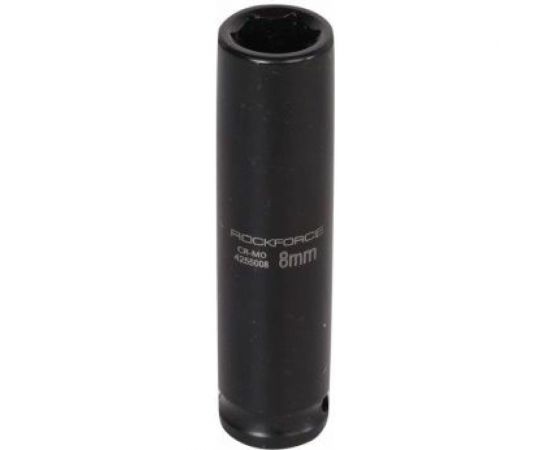 Головка торцевая ударная 6-гранная удлиненная 8х45мм, 1/4""DR Rockforce RF-4255008 