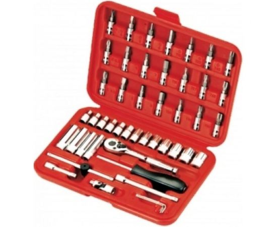 Набор торцевых 6-гранных головок и насадок 47 предметов JTC H247M 