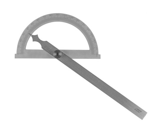 Угломер-транспортир АЛЬФА-НДТ 0-180 150x200 мм, с первичной калибровкой УП-00003158 