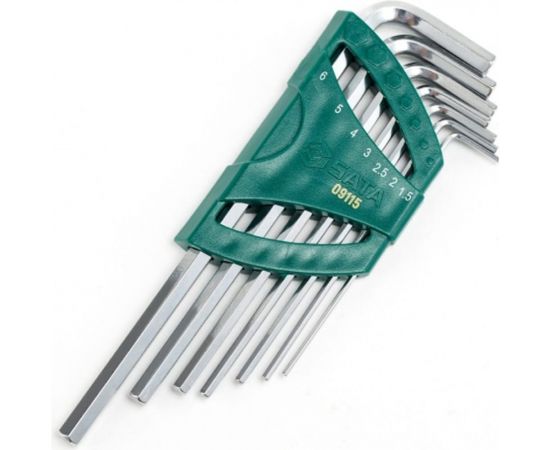 Шестигранники SATA 7 предметов пластиковый блистер SVCM+ 09115 