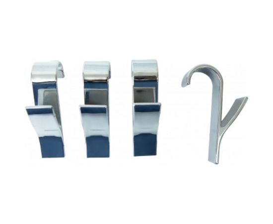 Крючки на полотенцесушитель PRIMANOVA 4 шт., d=20мм M-B22-30 