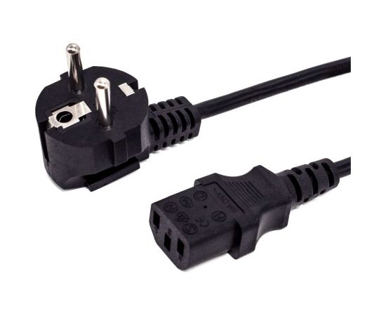 Кабель питания Filum cee 7/7-с13, 3x0.75мм?, 220в, 10a, чёрный, 3м FL-PC10-EU-C13-3M 