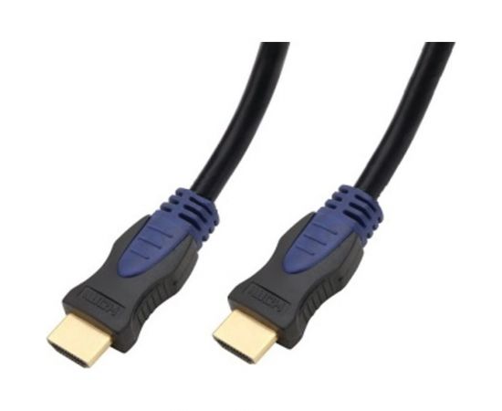 Кабель HDMI Wize WAVC-HDMI-0.5M 0.5 м, v.2.0b, 19M/19M, 4K/60 Hz 4:4:4,30 AWG, HDCP 1.4, HDCP 2.2, Ethernet, позолоченные разъемы, экран, черный 135794 