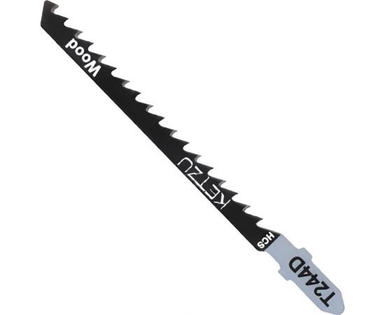Пилка для лобзика по дереву Т 244 D, 5 шт KETZU 754952 