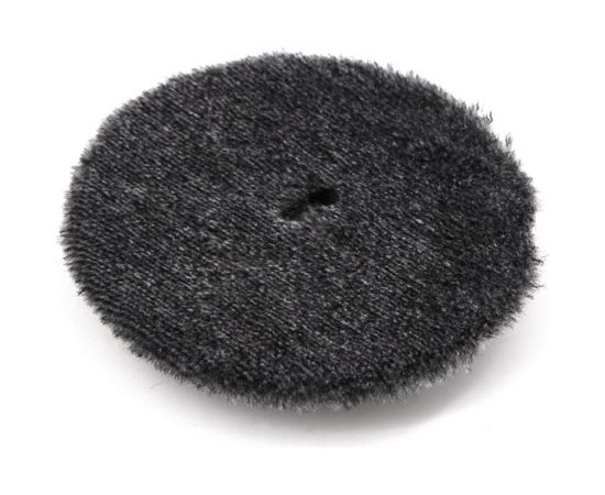 Полировальный круг из серого меха Gray Wool Pad 130 мм Shine systems SS531 – изображение 2