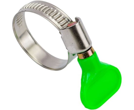 Обжимной хомут из нерж. стали Невский Крепеж с бабочкой, 20-32 мм 850528 – изображение 2