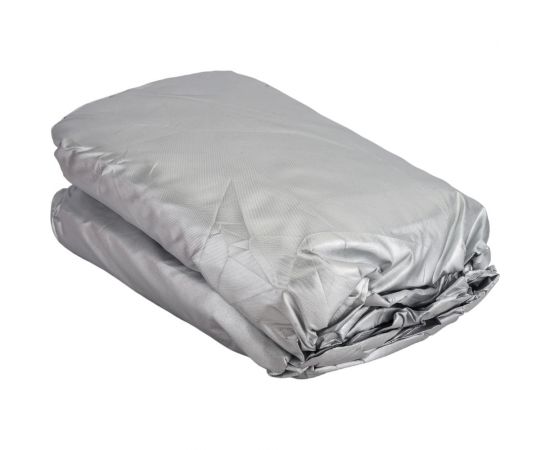 Универсальный защитный чехол-тент Airline на автомобиль, L 520x192x120 см, серый, молния для двери AC-FC-03 – изображение 2