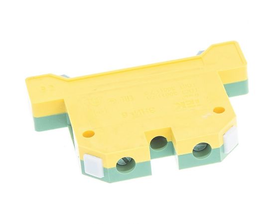 Клеммная колодка ЗНИ-6, 6мм2, земля IEK YZN20-006-K52 – изображение 2