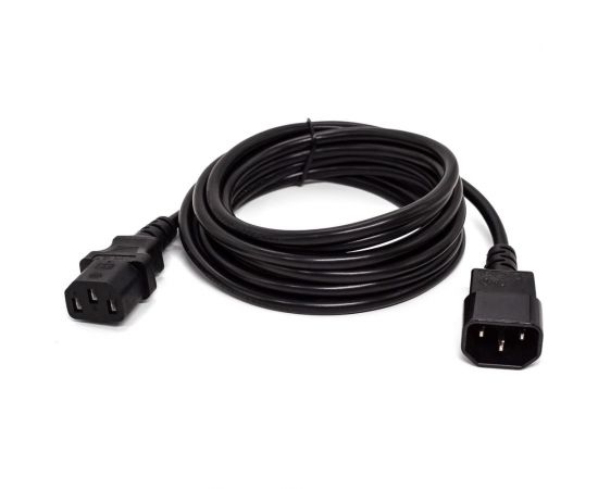 Кабель питания Filum с13-c14, 3x0.5мм?, 220в, 6a, чёрный, 3м FL-PC6-C13-C14-3M – изображение 2
