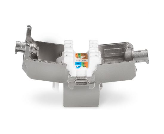 Вставка Keystone Cabeus Jack RJ-45(8P8C), 180 градусов, категория 6A, полный экран, без инструмента Toolless KJ-RJ45-Cat.6A-SH-180-Toolless – изображение 2
