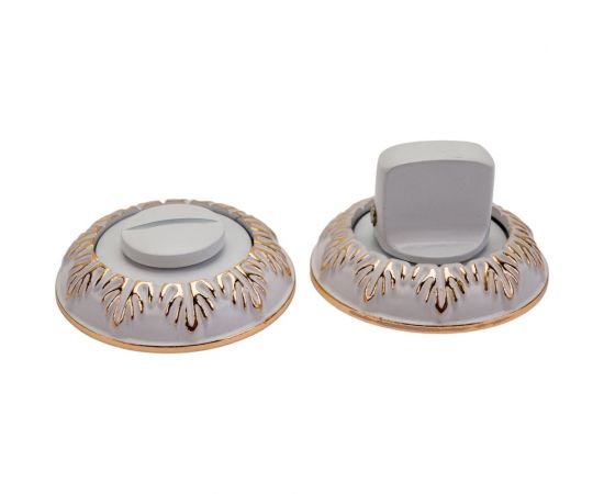 Сантехническая завертка PALIDORE OL5 WPB белый/золото блестящее 98760117 – изображение 2