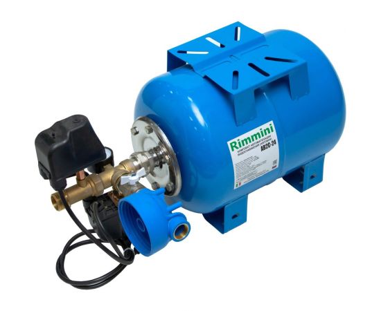 Автобак АВ2С-24 реле давления+сухой ход, вертикальное расположение Rimmini Rim-AB2C-24H – изображение 2