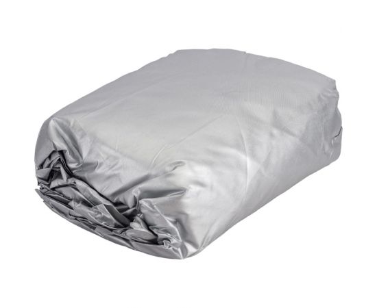 Универсальный защитный чехол-тент Airline на автомобиль, L 520x192x120 см, серый, молния для двери AC-FC-03 – изображение 3