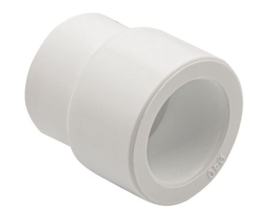 Переходная муфта VRT 40/25, наружная/внутренняя, EVER plast, белый 537525 – изображение 3