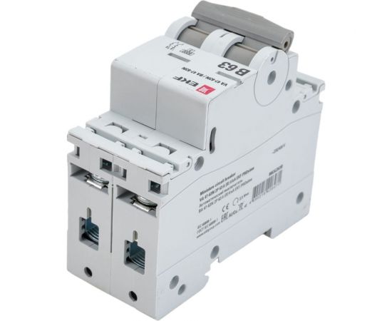 Автоматический выключатель EKF 2P 63А (B) 6кА ВА 47-63N PROxima M636263B – изображение 3