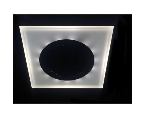 Светильник Ecola MR16 LD1651 GU5.3 Glass стекло, подсветка, квадрат скошенный край, хром 25x90x90 SL1651EFF – изображение 3