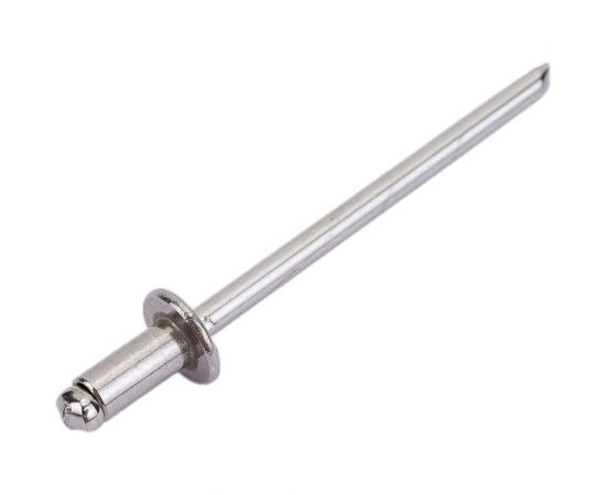 Вытяжная нержавеющая заклепка со стандартным бортиком KREPFIELD 3x6 мм, ART 9052, А2, 20 шт. 9052ЗАКЛЕПКА3Х6А2-20 – изображение 3