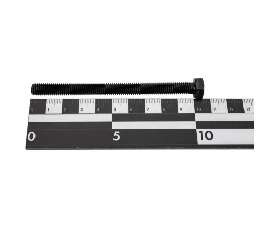 Болт Море-Метизов DIN 933 класс прочности 12.9, оксид, M8x100 мм, 5 шт. BOLT93381005M – изображение 4