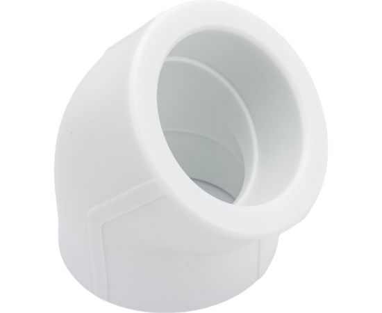 Угольник VALFEX PP-R белый, 75 мм, 45 градусов 10107075 127-0571 – изображение 4