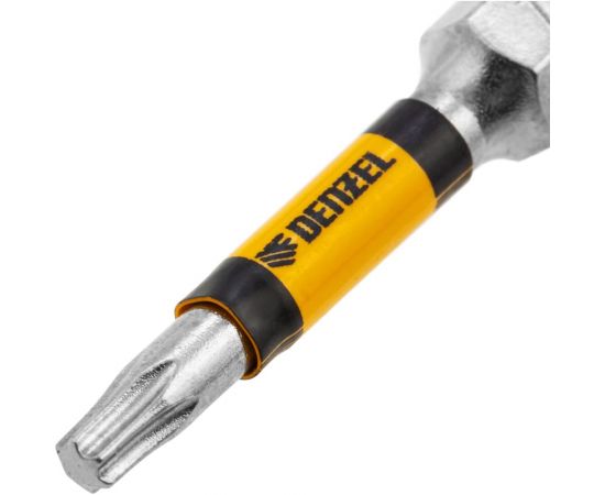 Набор бит T10, 50 мм, 5 шт Denzel 7711318 – изображение 4