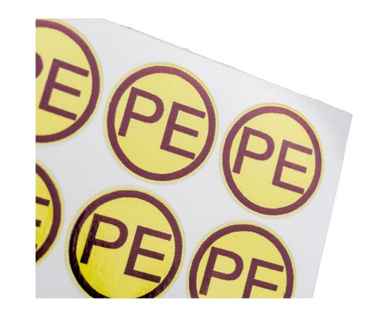 Символ "PE" АБК-СИЛА d=20мм 100шт 560105 – изображение 4
