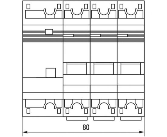 Дифференциальный автомат EKF АД-32 3P+N 32А/30мА 4,5кА PROxima DA32-32-30-4P-pro – изображение 4